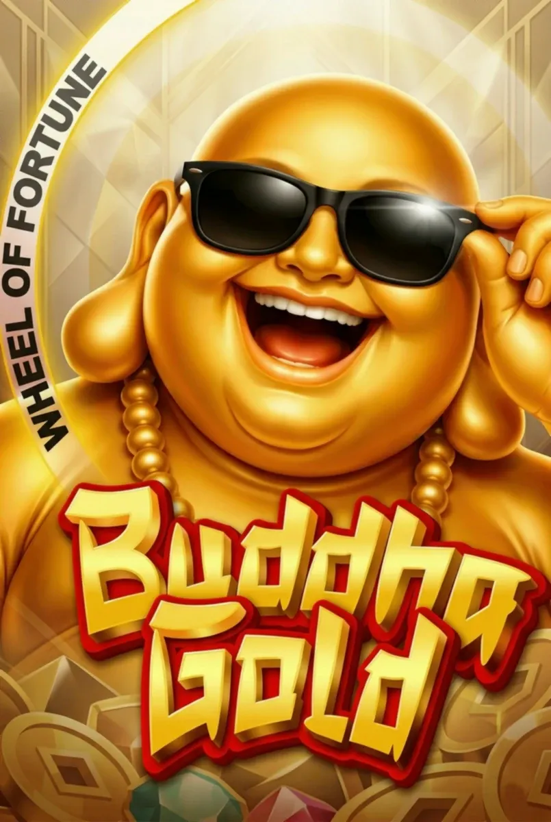 Buddha gold wheel of fortune